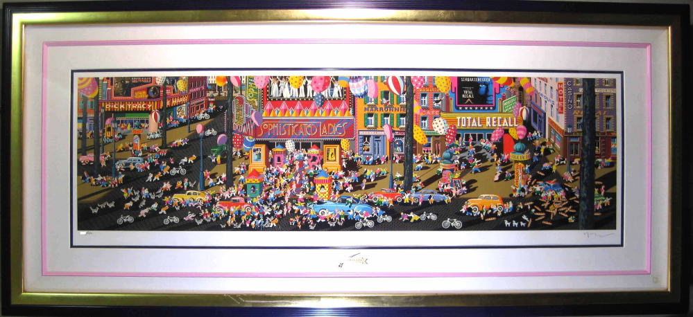 山形博導 ヤマガタヒロミチ　ブロードウェイ broadway1994　絵画（孔版・シルクスクリーン）作品
